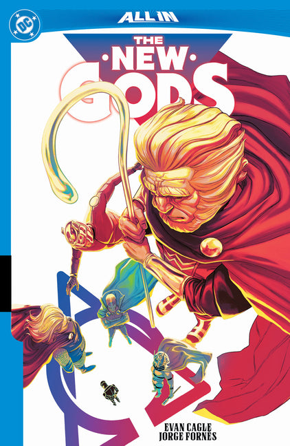 Book cover for New Gods Vol. 1: The Falling Sky