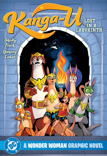 Book cover for Kanga-U: Lost in a Labyrinth