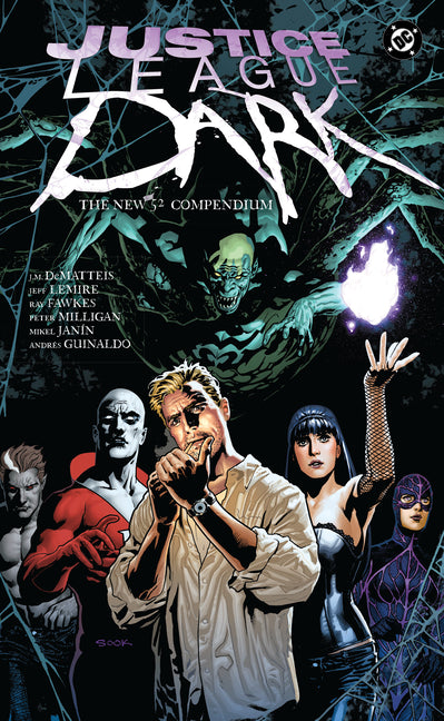Book cover for Justice League Dark: The New 52 Compendium