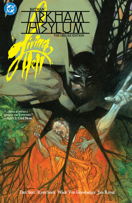 Book cover for Batman: Arkham Asylum Living Hell Deluxe Edition (2025 Edition)