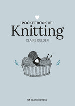 Book cover for Pocket Book of Knitting: Mindful Crafting for Beginners