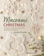 Book cover for Macrame Christmas: 24 Festive Projects Using Easy Knotting Techniques