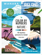 Book cover for Color by Numbers Nature: 40 Mystery Pictures to Reveal