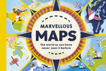 Book cover for Marvelous Maps: Our Changing World in 40 Amazing Maps