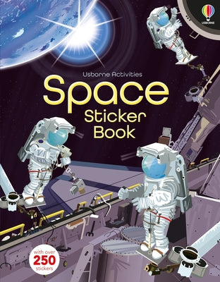 Book cover for Space Sticker Book