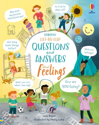Book cover for Lift-The-Flap Questions and Answers about Feelings