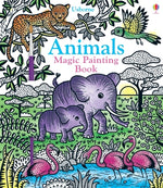 Book cover for Animals Magic Painting Book
