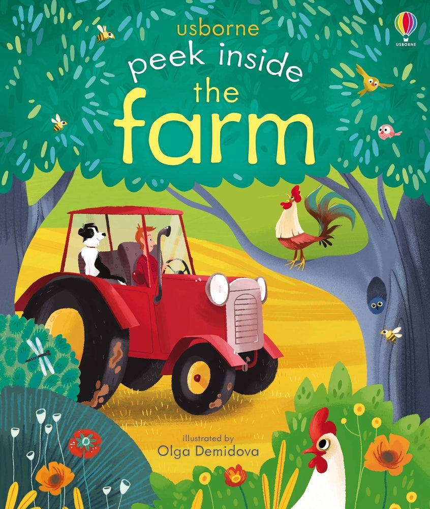 Book cover for Peek Inside the Farm
