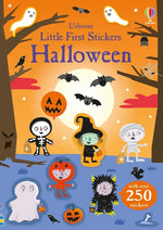 Book cover for Little First Stickers Halloween: A Halloween Book for Kids