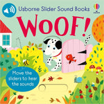 Book cover for Slider Sound Books Woof!