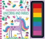 Book cover for Fingerprint Activities Unicorns and Fairies