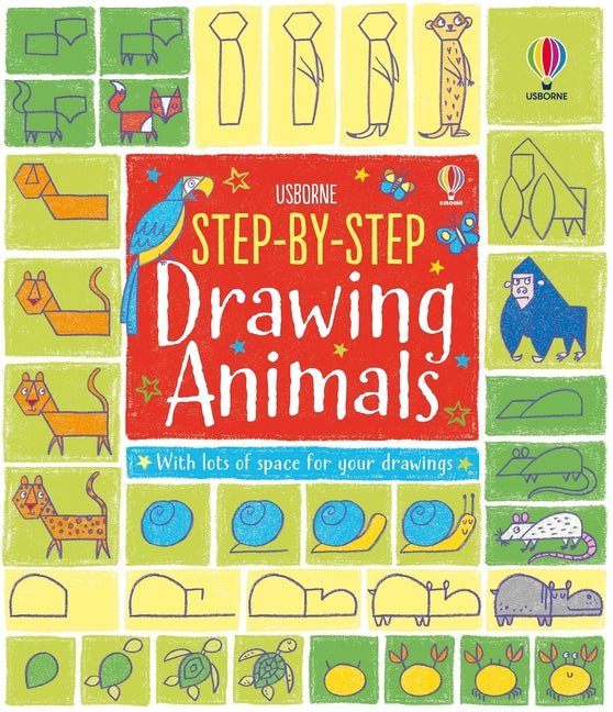 Book cover for Step-By-Step Drawing Animals