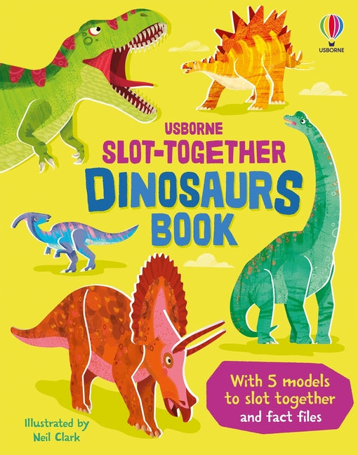Book cover for Slot-Together Dinosaurs