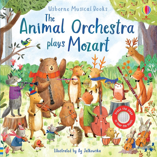 Book cover for Animal Orchestra Plays Mozart