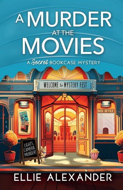 Book cover for Murder at the Movies: A Secret Bookcase Mystery