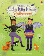 Book cover for Sticker Dolly Dressing Halloween: A Halloween Book for Kids