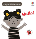 Book cover for Baby's Black and White Books: Hello!