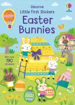 Book cover for Little First Stickers Easter Bunnies: An Easter and Springtime Book for Kids