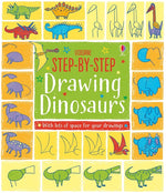 Book cover for Step-By-Step Drawing Dinosaurs