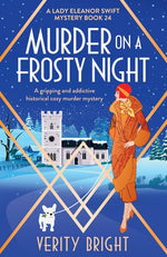 Book cover for Murder on a Frosty Night: A gripping and addictive historical cozy murder mystery