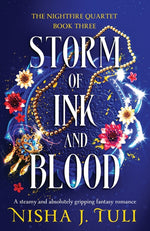 Book cover for Storm of Ink and Blood: A steamy and absolutely gripping fantasy romance