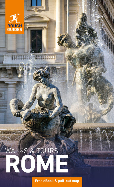 Book cover for Rough Guides Walks and Tours Rome: Travel Guide with eBook