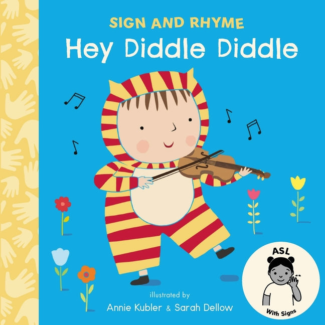 Book cover for Hey Diddle Diddle ASL