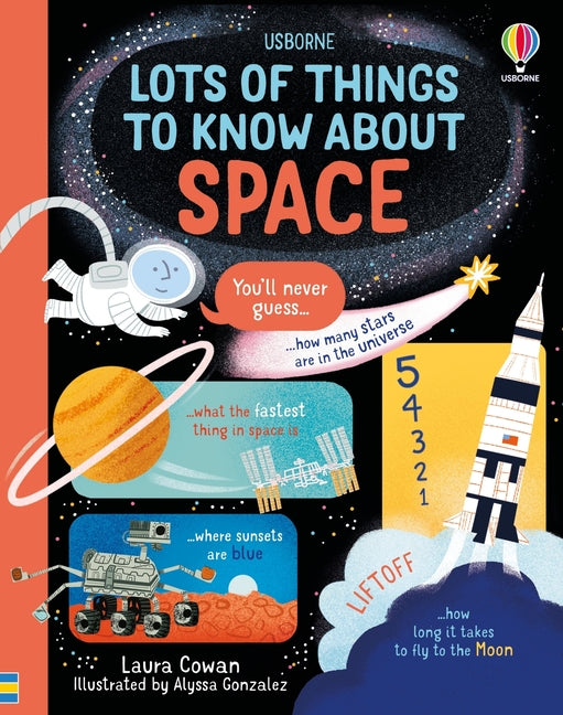 Book cover for Lots of Things to Know about Space