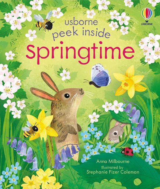 Book cover for Peek Inside Springtime
