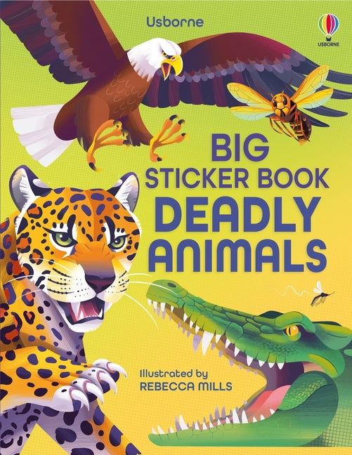 Book cover for Big Sticker Book of Deadly Animals