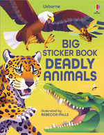 Book cover for Big Sticker Book of Deadly Animals