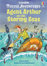 Book cover for Agent Arthur on the Stormy Seas