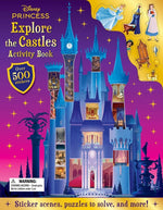 Book cover for Disney Princess: Explore the Castles Activity Book: With Over 500 Stickers