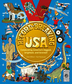 Book cover for Record-Breaking USA: Celebrating America's Biggest, Brightest, and Bravest!