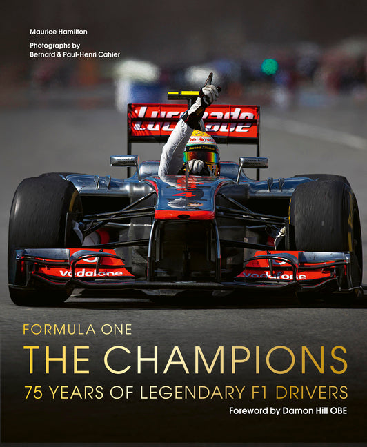 Book cover for Formula One: The Champions: 75 Years of Legendary F1 Drivers