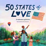 Book cover for 50 States of Love: A Celebration of America