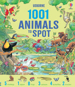 Book cover for 1001 Animales Que Buscar = 1001 Animals to Spot