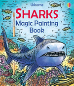 Book cover for Sharks Magic Painting Book