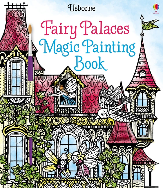 Book cover for Fairy Palaces Magic Painting Book