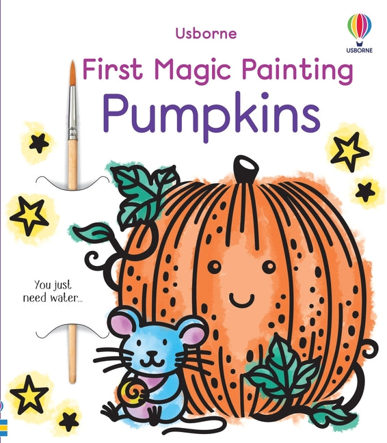 Book cover for First Magic Painting Pumpkins