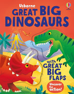 Book cover for Great Big Dinosaurs (with Great Big Flaps)