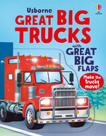 Book cover for Great Big Trucks (with Great Big Flaps)