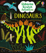 Book cover for Usborne Scratch Activities Dinosaurs