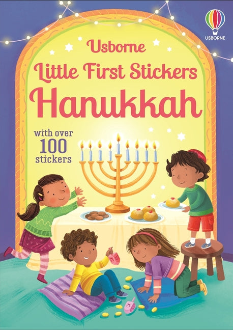 Book cover for Little First Stickers Hanukkah