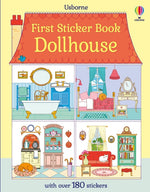 Book cover for First Sticker Book Dollhouse