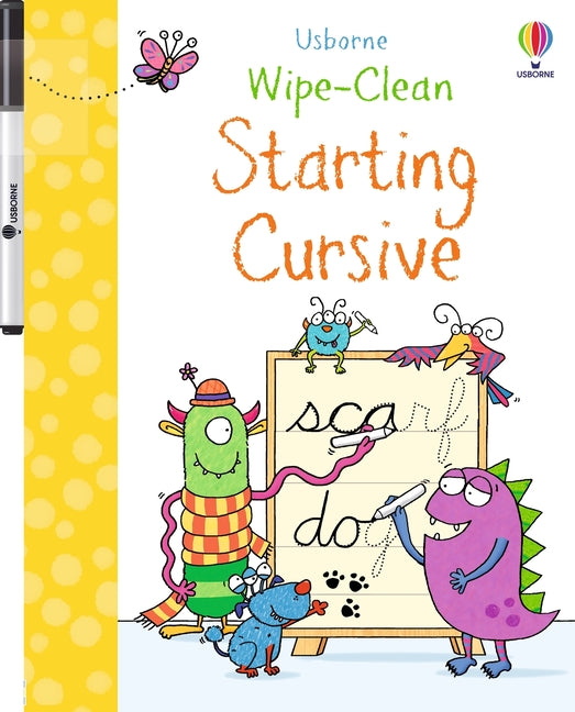 Book cover for Wipe-Clean Starting Cursive