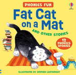 Book cover for Usborne Phonics - Fat Cat on a Mat and Other Stories