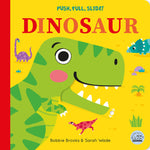 Book cover for Push, Pull, Slide! Dinosaur
