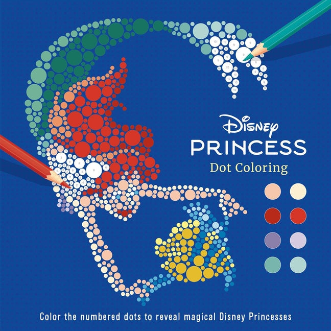 Book cover for Disney Princess: Dot Coloring