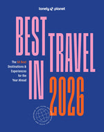Book cover for Lonely Planet Best in Travel 2026